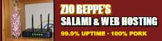 Zio Beppe’s Salami & Web Hosting: 99.9% uptime, 100% pork (does not exist)