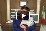 Consultation video: Pekko cradling a printer